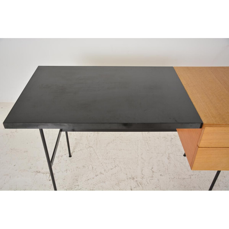 Vintage desk "CM 141" by French Pierre Paulin 1950