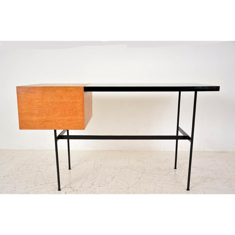 Vintage desk "CM 141" by French Pierre Paulin 1950