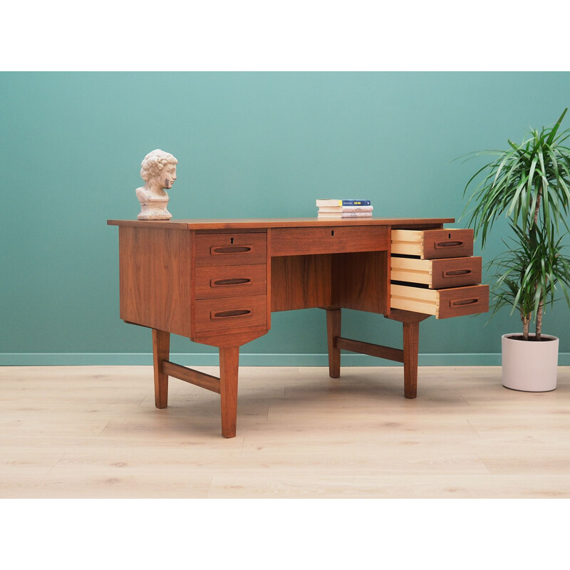 Vintage Desk teak, Danish 1970s