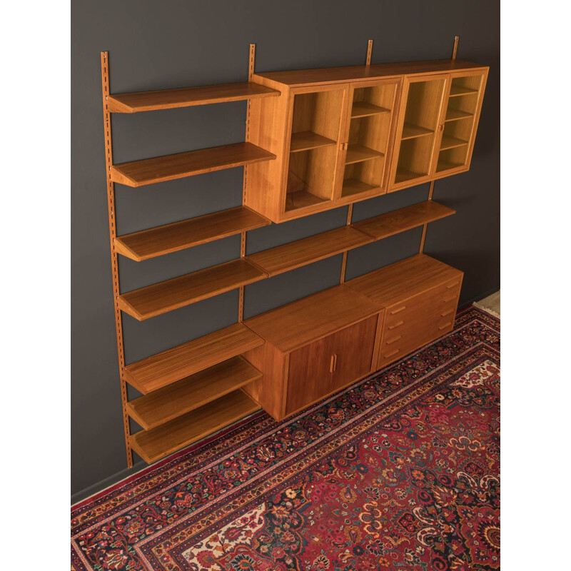 Vintage wall unit teak  by Kai Kristiansen for FM Møbler 1960s