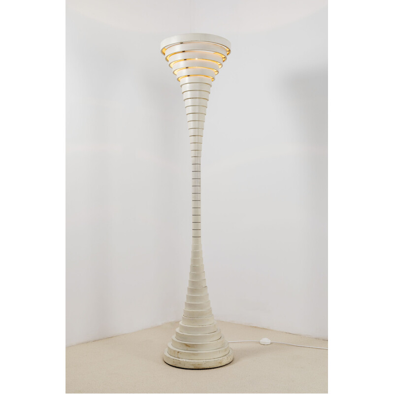 Vintage floor lamp by Silvio Bilangione and Paolo Portoghesi 1967