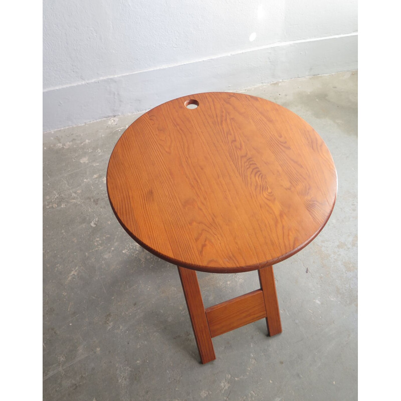 Vintage Foldable side table 1970s