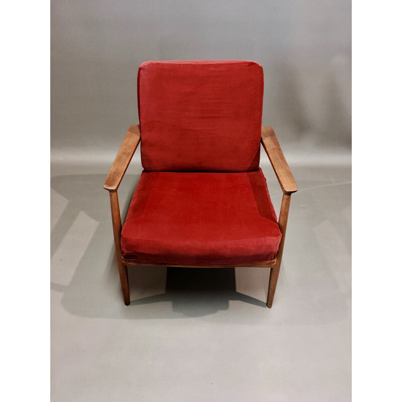 Vintage Scandinavian armchair 1950