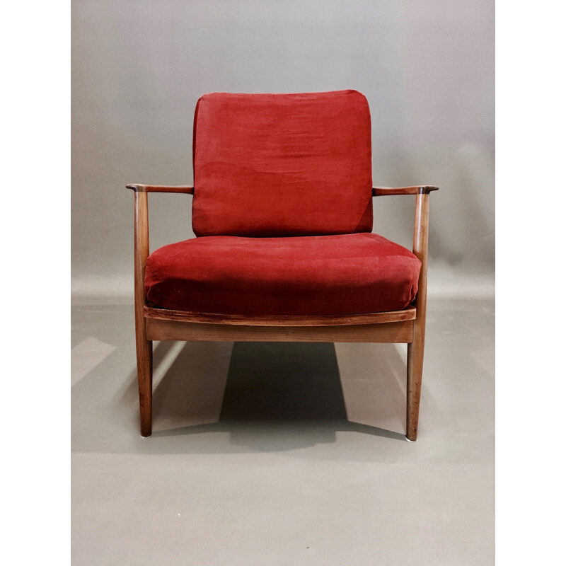 Vintage Scandinavian armchair 1950