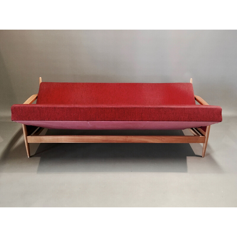 Vintage convertible sofa stamped Casala 1950