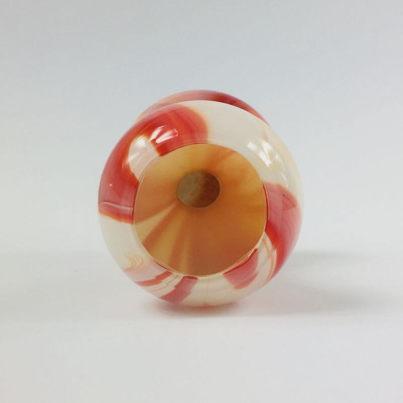 Vintage Murano Glass Vase by Carlo Moretti, 1970s