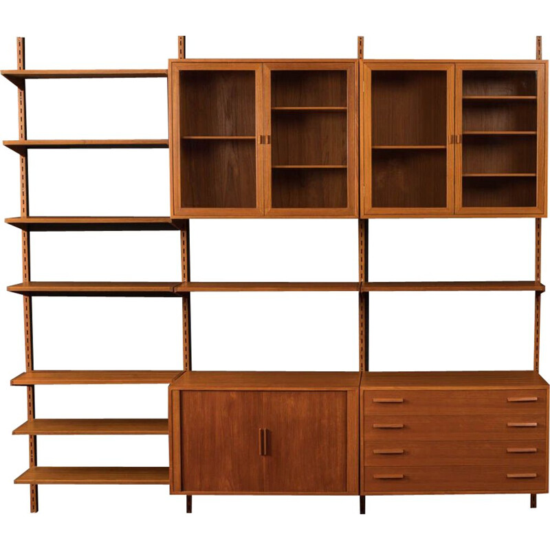 Vintage wall unit teak  by Kai Kristiansen for FM Møbler 1960s