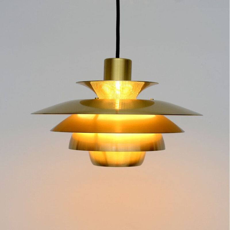 Vintage pendant lamp danish 1970