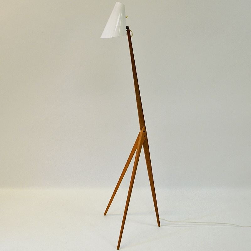 Giraffe Floorlamp by Uno & Östen Kristiansson for Luxus, Sweden 1950s