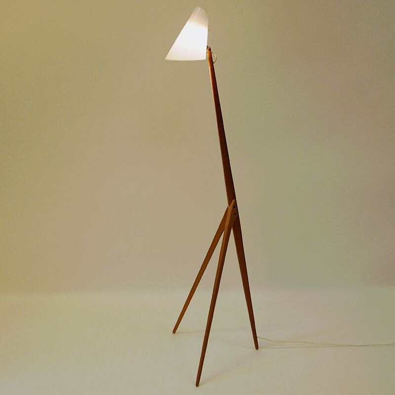 Giraffe Floorlamp by Uno & Östen Kristiansson for Luxus, Sweden 1950s