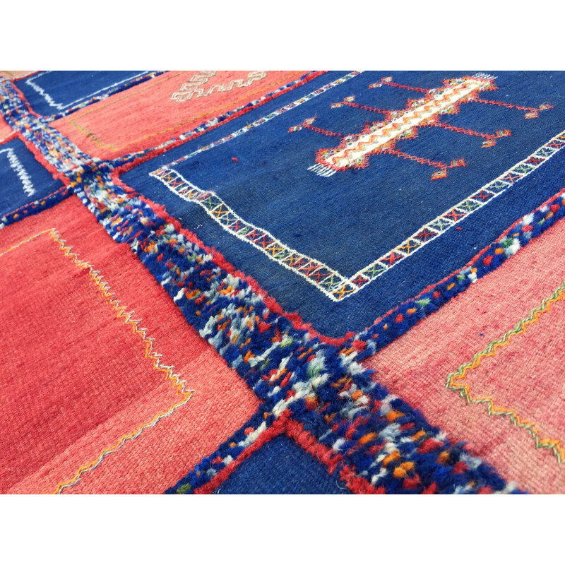 Tapis vintage Kilim  Berbère 1970