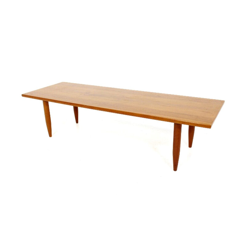 Vintage teak bench, Sweden, 1960