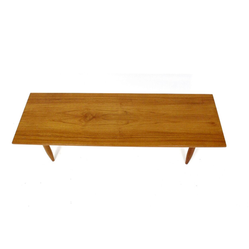 Vintage teak bench, Sweden, 1960