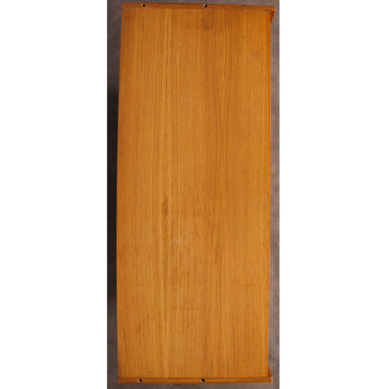 Vintage oak chest by Jiri Jiroutek for Interier Praha, 1960