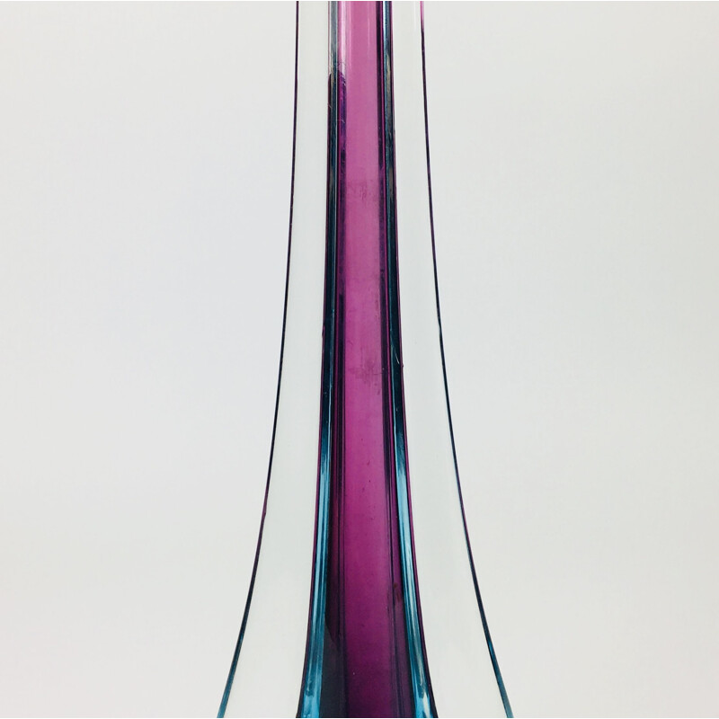 Vintage Murano Glass Vase by Flavio Poli for Seguso, 1960s