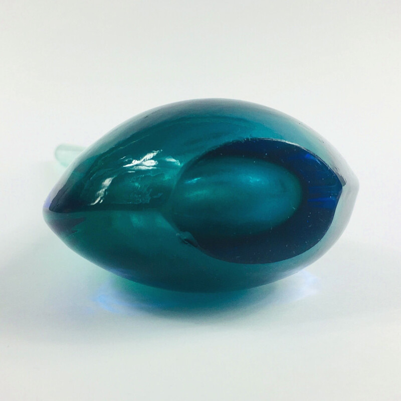 Vintage Murano Glass Vase by Flavio Poli for Seguso, 1960s