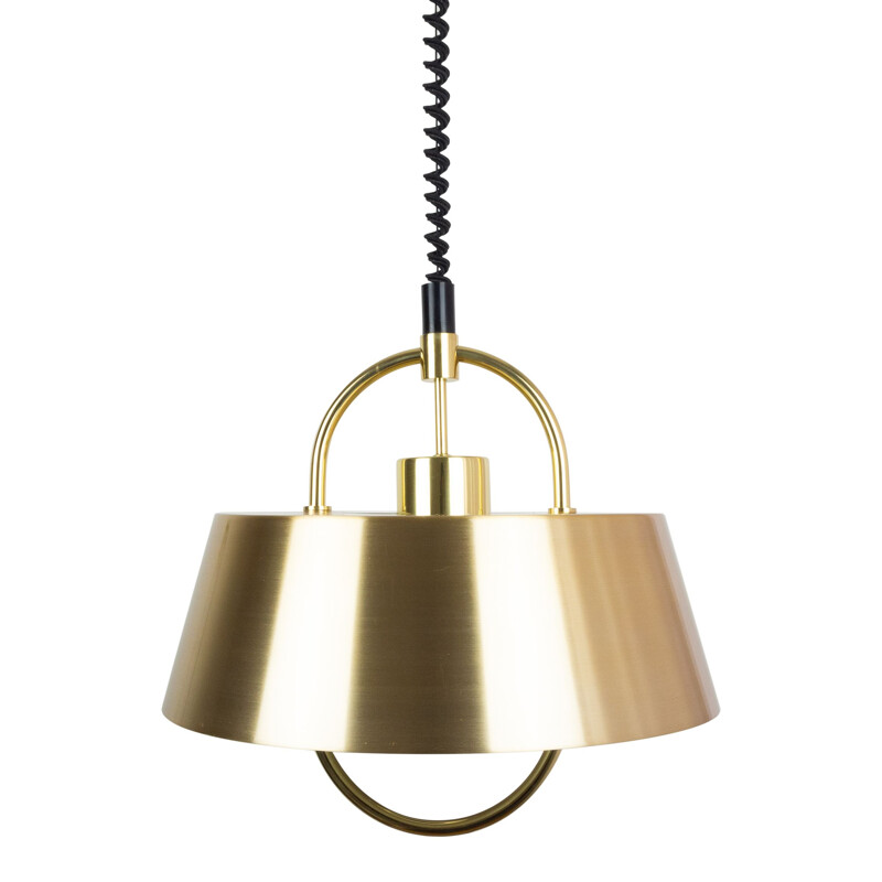 Vintage pendant lamp Hercules by Jo Hammerborg, Danish 1977