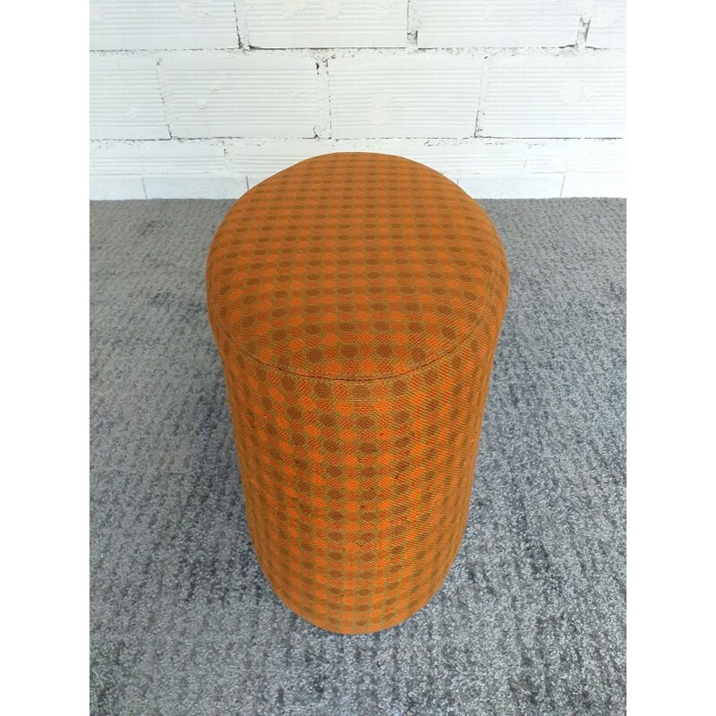 Vintage Pouf Stool Louis Paolozzi 1960