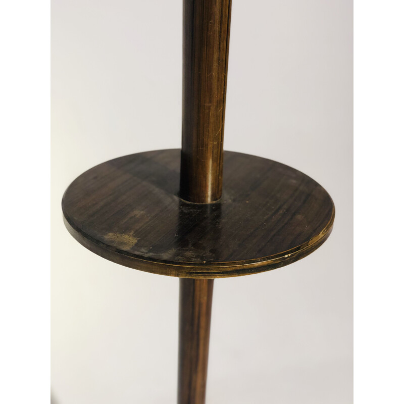 Vintage plywood floor lamp