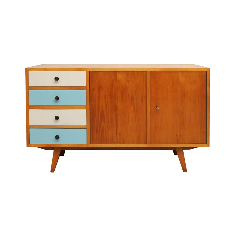 Little vintage sideboard in ash 1950s