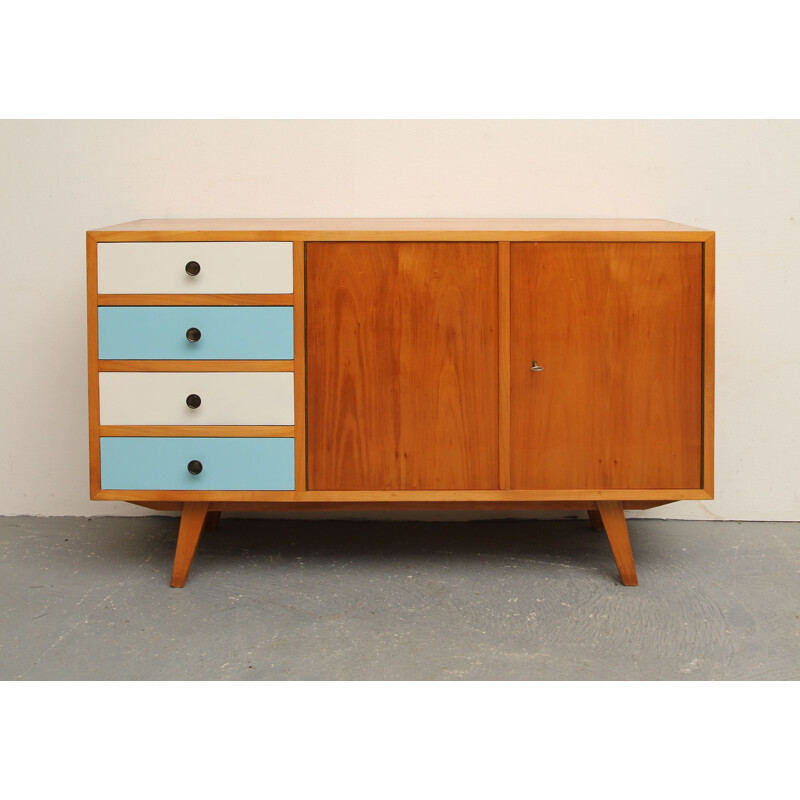 Little vintage sideboard in ash 1950s