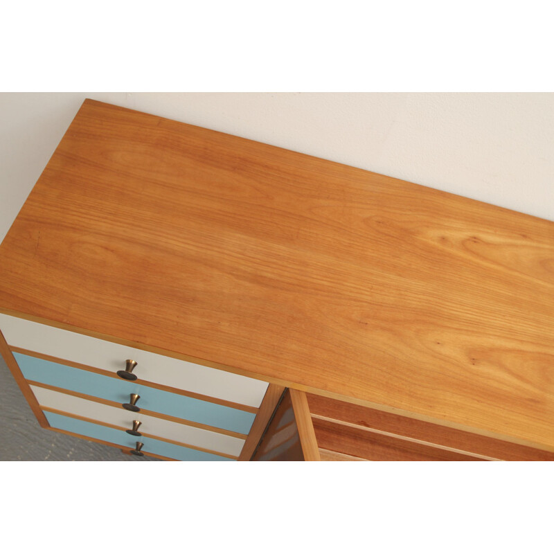 Little vintage sideboard in ash 1950s