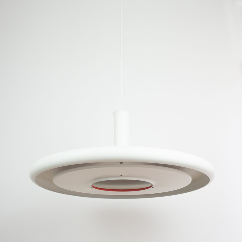 Vintage pendant lamp Optima XL by Hans Due, Fog og Mørup, Dania, Danish 1972