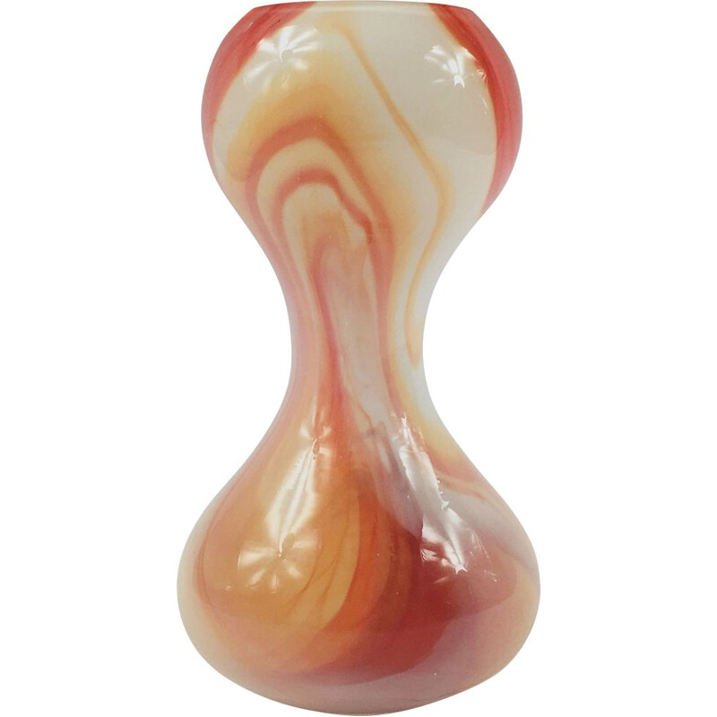 Vintage Murano Glass Vase by Carlo Moretti, 1970s