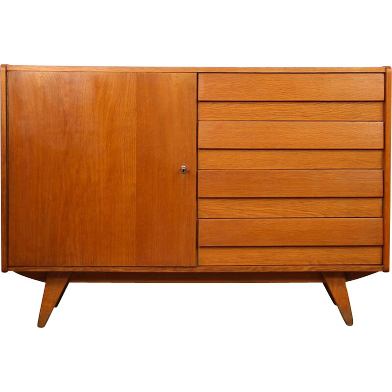 Vintage chest of drawers by Jiri Jiroutek for Interier Praha, model U-458, 1960