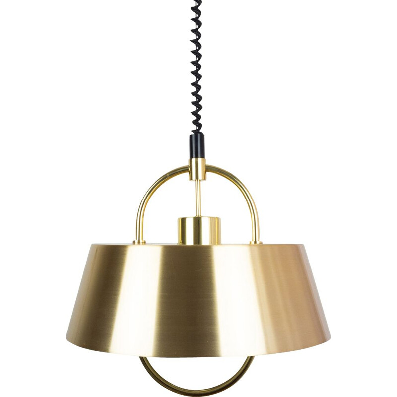 Vintage pendant lamp Hercules by Jo Hammerborg, Danish 1977