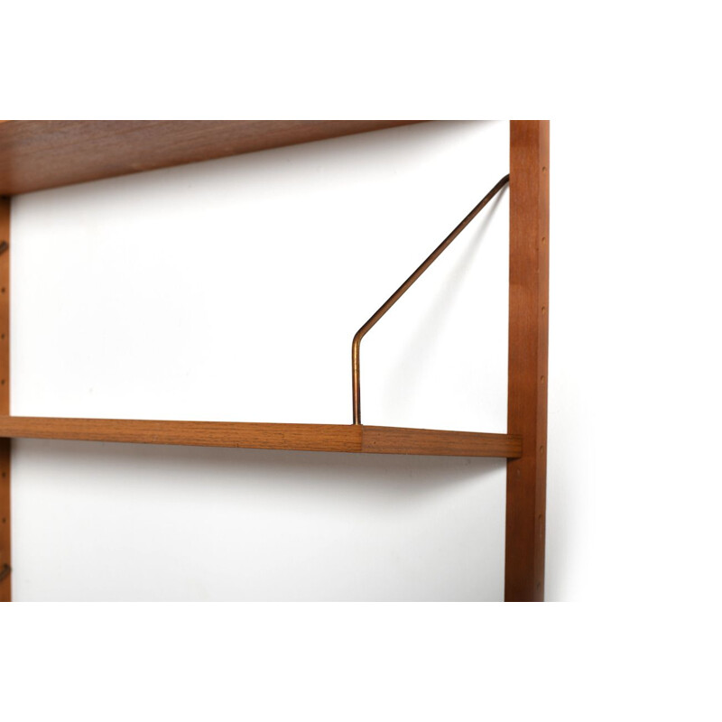 Mid Century Teak Wall Unit by Preben Sørensen Danish