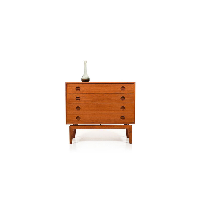 Vintage Chest of Drawers in Teak by Arne Hovmand-Olsen Danish