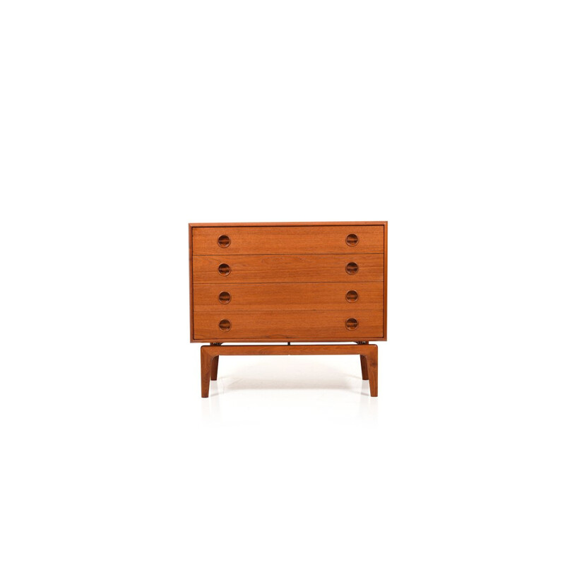 Vintage Chest of Drawers in Teak by Arne Hovmand-Olsen Danish