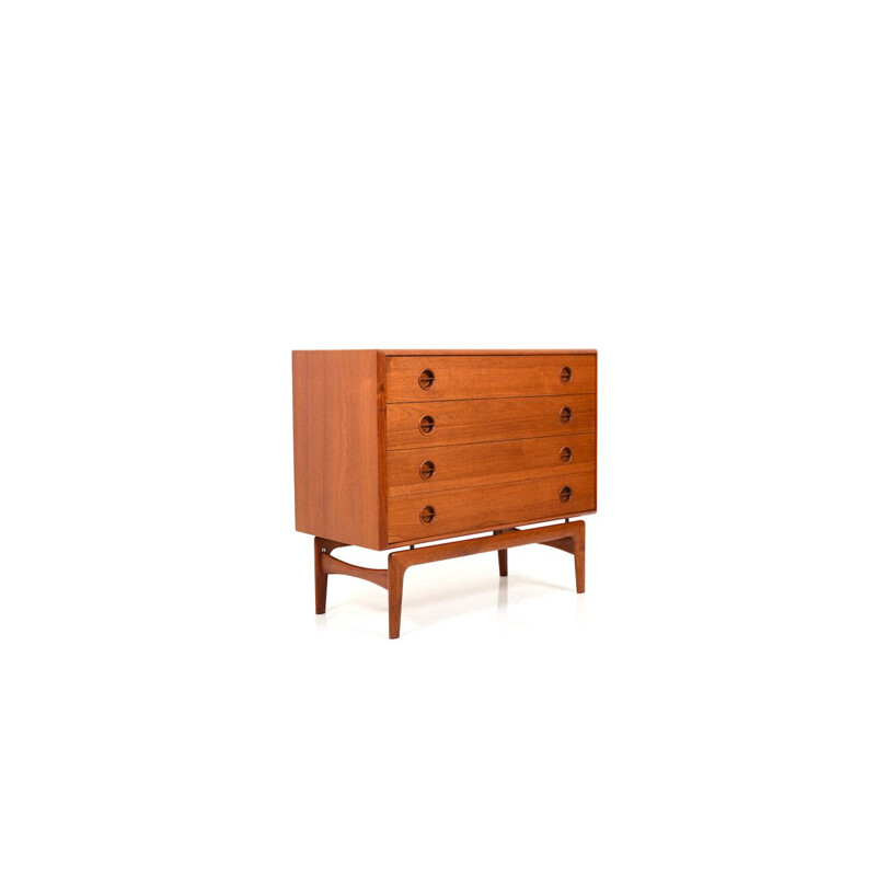 Vintage Chest of Drawers in Teak by Arne Hovmand-Olsen Danish