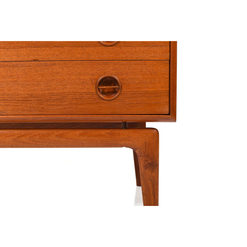 Vintage Chest of Drawers in Teak by Arne Hovmand-Olsen Danish