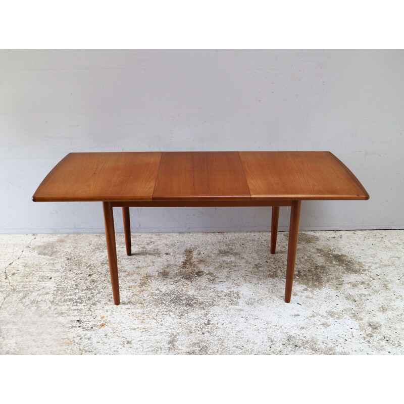 Mid century extending dining table by Meredrew English 1960s