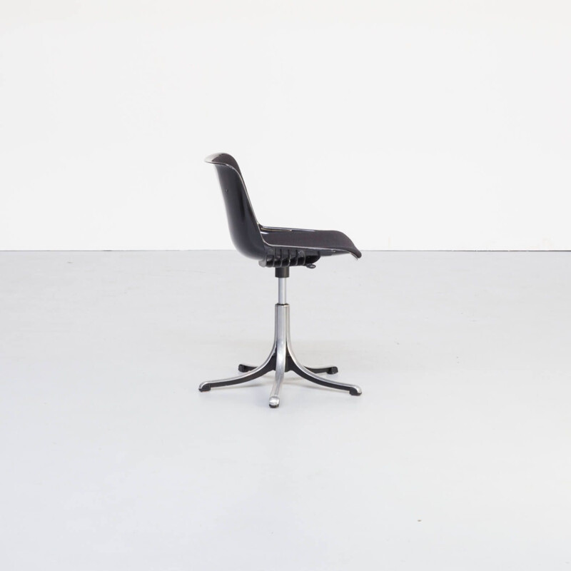 Vintage "modus" desk chair by Osvaldo Borsani for Tecno 1970s