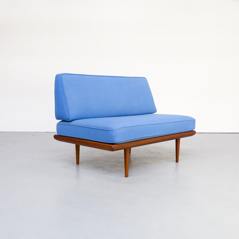 Vintage 'minerva' sofa Hvidt & Orla Mølgaard Nielsen for France and Son Peter 1960s