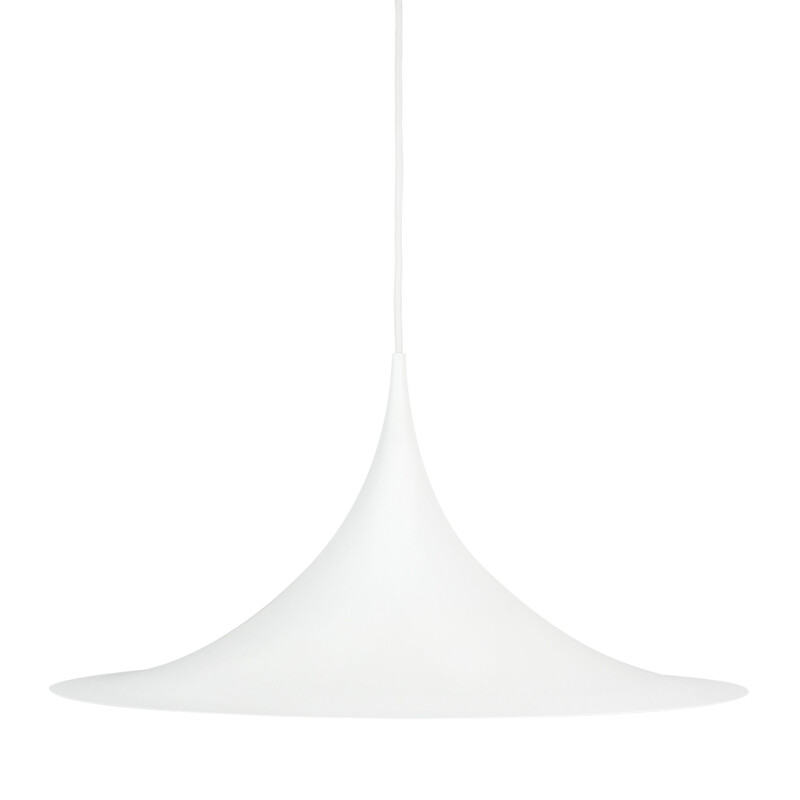 Vintage pendant lamp Semi by Bonderup & Thorup, Denmark, 1968