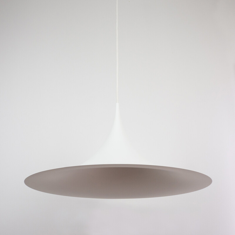 Vintage pendant lamp Semi by Bonderup & Thorup, Denmark, 1968