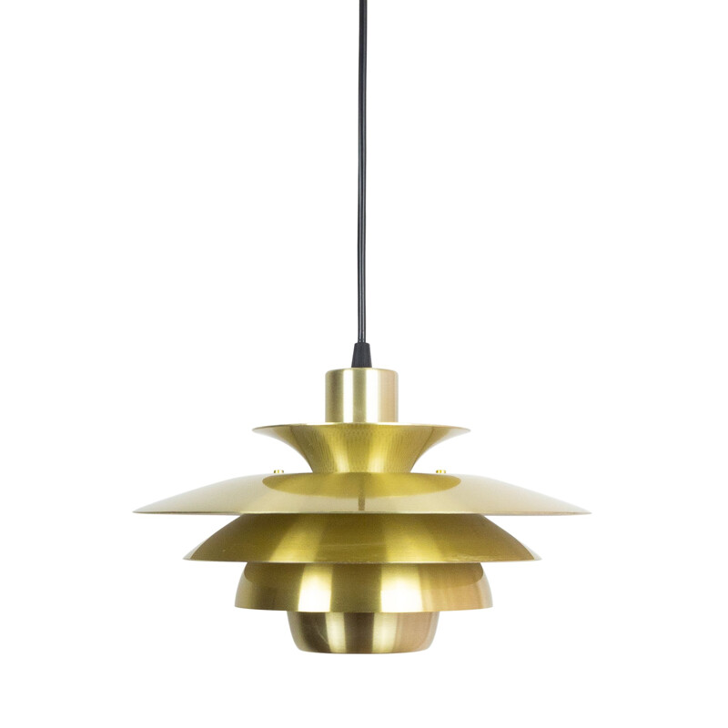 Vintage pendant lamp Verona by Jeka, Denmark 1980s