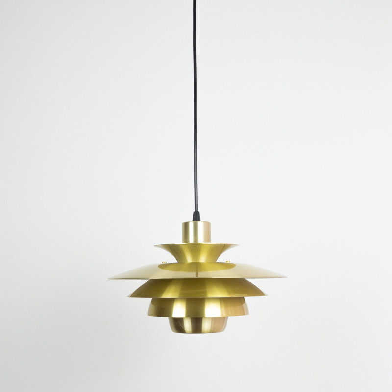 Vintage pendant lamp Verona by Jeka, Denmark 1980s