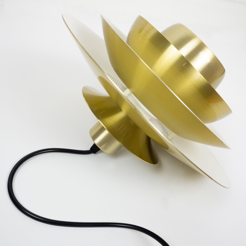 Vintage pendant lamp Verona by Jeka, Denmark 1980s