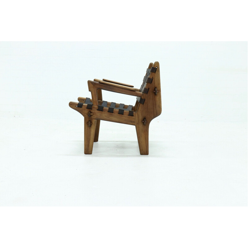 Vintage Lounge Chair by Angel Pazmino for Muebles de Estilo, 1960s