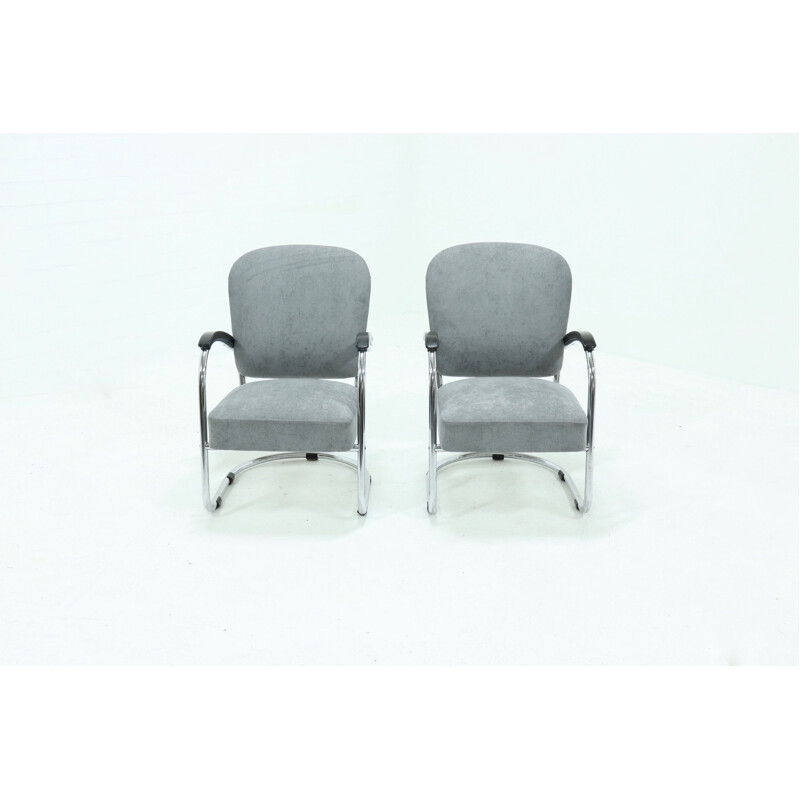 Paire de fauteuils vintage Modèle 436 de Paul Schuitema pour Fana 1930