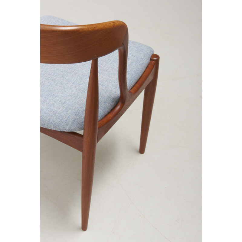 Set of 4 Vintage Dining Chairs by Johannes Andersen for Uldum Moblerfabrik, Denmark 1950s