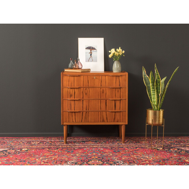 Vintage Chest of drawers teak Scandinavian 1950s