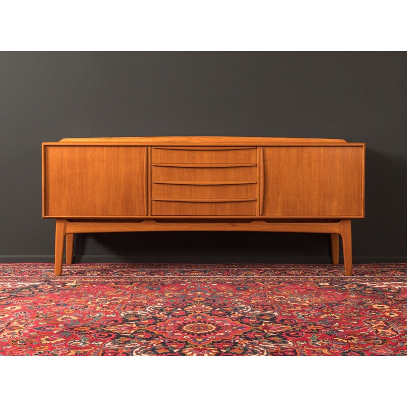 Vintage sideboard Teak by Svend Aage Madsen for Knudsen & Søn 1960s 