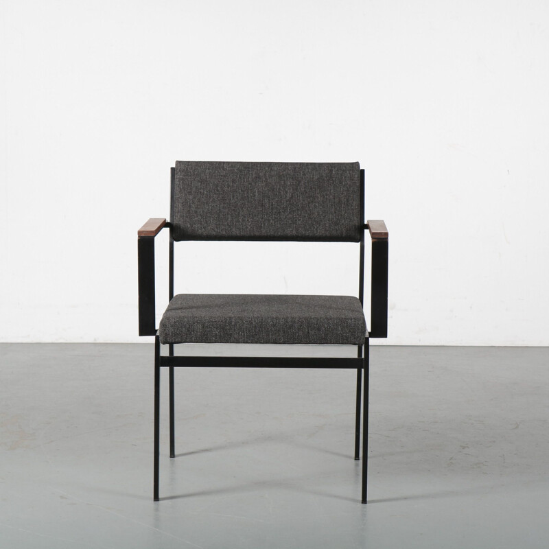 Vintage Japanese series chair by Cees Braakman for Pastoe, Netherlands 1950s