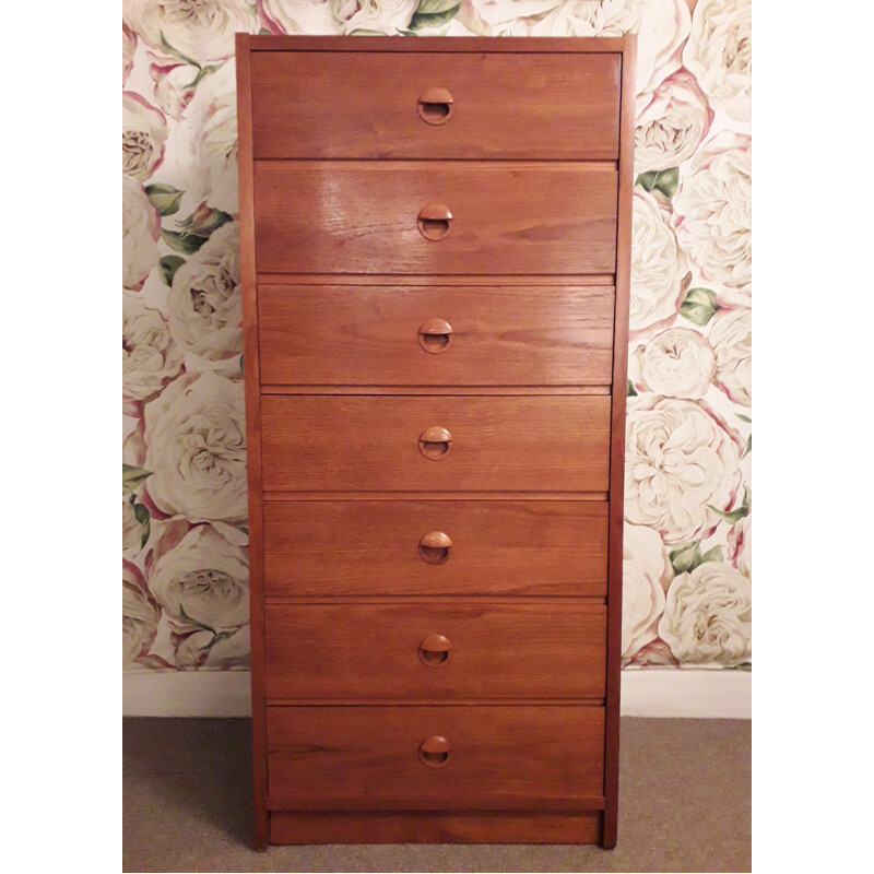 Vintage scandinavian chest of drawers 1960